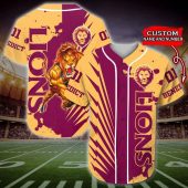Afl Brisbane Lions Custom Name Number Mascot Baseball Jersey 1929.jpeg - demo10