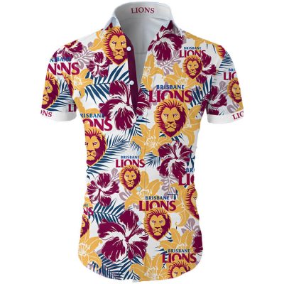 AFL Brisbane Lions Hawaiian Shirt V2