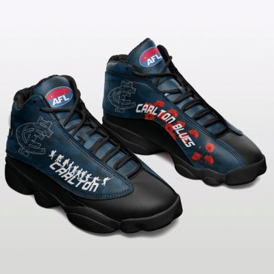 AFL Carlton Blues ANZAC Air Jordan 13 Shoes