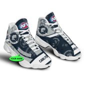 Afl Carlton Blues Custom Name Multi Logo Air Jordan 13 Shoes 0451.jpg - demo10