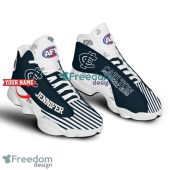Afl Carlton Blues Custom Name Striped Air Jordan 13 Shoes 0714.jpeg - demo10