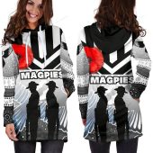 Afl Collingwood Magpies Anzac Day Women Hoodie Dress 4715.jpg - demo10