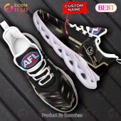 Afl Collingwood Magpies Custom Name Black Gold Max Soul Shoes 5504.jpg - demo10