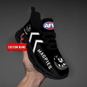 Afl Collingwood Magpies Custom Name Black Max Soul Shoes 3550.jpg - demo10