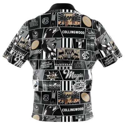 AFL Collingwood Magpies Hawaiian Shirt V1