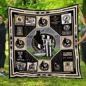 AFL Collingwood Magpies Quilt Blanket V2