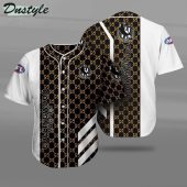 AFL Collingwood Magpies White Black Baseball Jersey