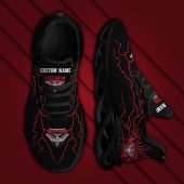 Afl Essendon Bombers Custom Name Stylish Graffiti Max Soul Shoes 0216.jpeg - demo10