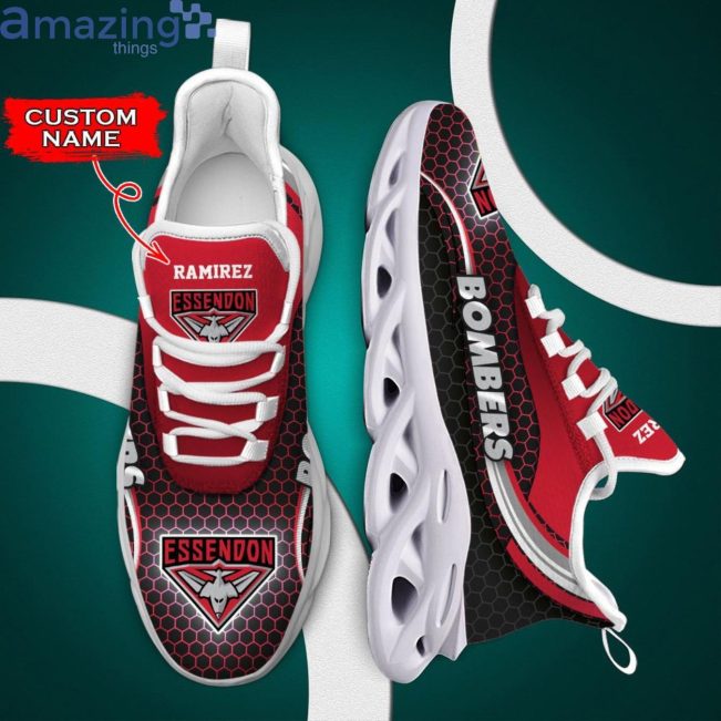 AFL Essendon Bombers Red Black Max Soul Shoes V6