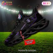 Afl Fremantle Dockers Custom Name Black Purple Max Soul Shoes 1836.jpg - demo10