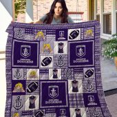 AFL Fremantle Dockers Quilt Blanket V1