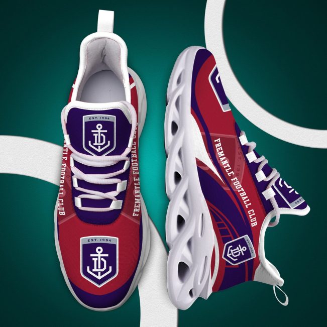 AFL Fremantle Dockers Red Purple Max Soul Shoes