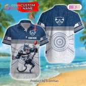 AFL Geelong Cats Custom Name Mascot Hawaiian Shirt
