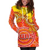 Afl Gold Coast Suns Aboriginal Red Women Hoodie Dress 5059.jpg - demo10