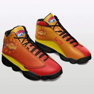 AFL Gold Coast Suns Air Jordan 13 Shoes