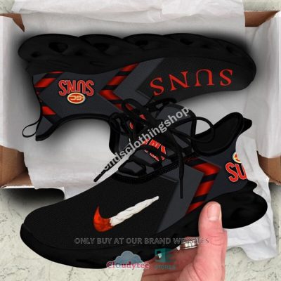 AFL Gold Coast Suns Black Red Max Soul Shoes