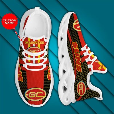 AFL Gold Coast Suns Custom Name Special Style Max Soul Shoes