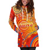 Afl Gold Coast Suns Indigenous Orange Women Hoodie Dress V2 5158.jpg - demo10