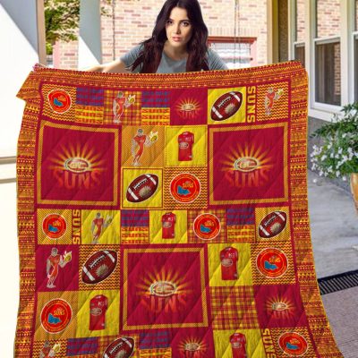 AFL Gold Coast Suns Quilt Blanket