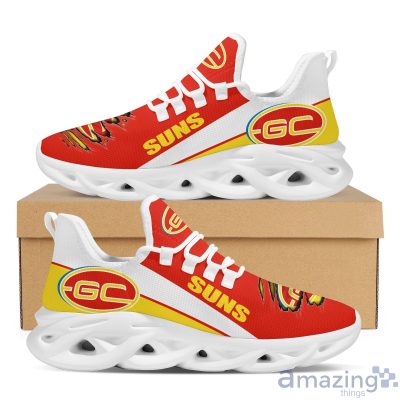 AFL Gold Coast Suns Red Yellow Max Soul Shoes