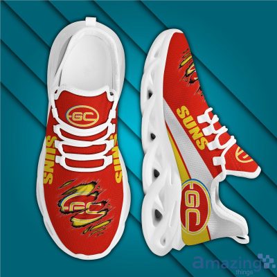 AFL Gold Coast Suns Red Yellow Max Soul Shoes