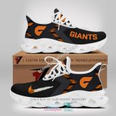 AFL Greater Western Sydney Giants Black Orange Max Soul Shoes