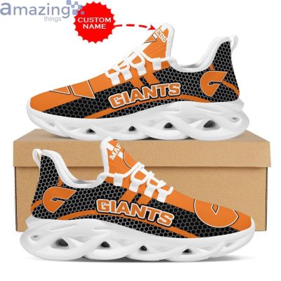 AFL Greater Western Sydney Giants Custom Name Honeycomb Max Soul Shoes