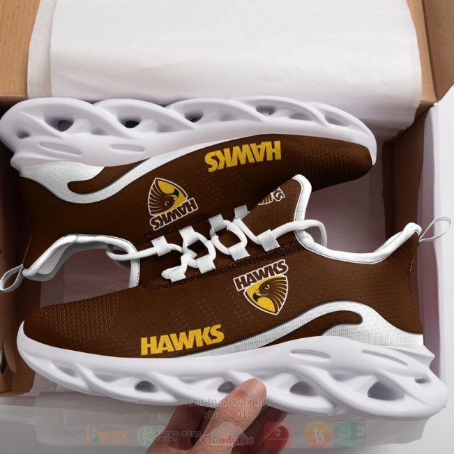 AFL Hawthorn Hawks Brown Edition Max Soul Shoes