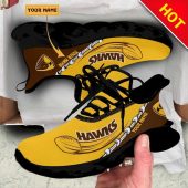 Afl Hawthorn Hawks Custom Name Yellow Brown Max Soul Shoes V5 Black 2.jpg - demo10