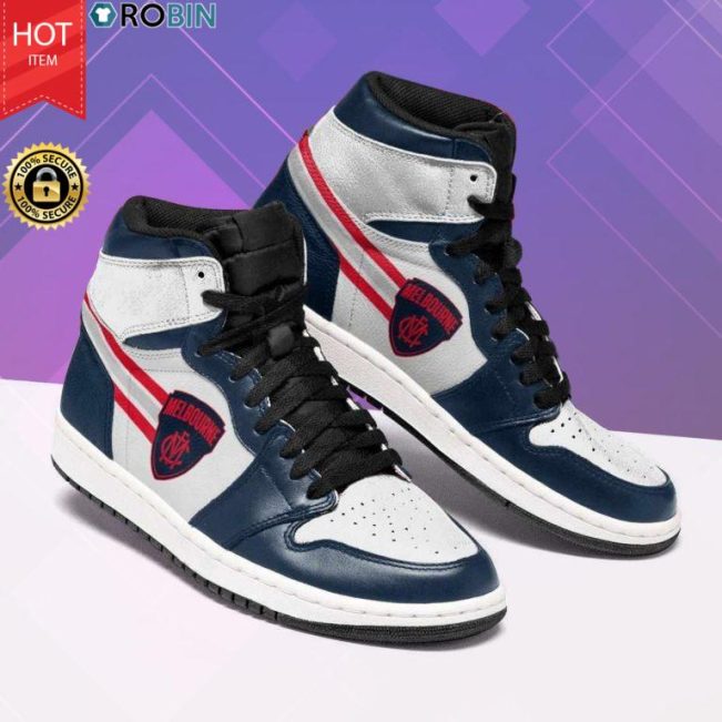 AFL Melbourne Demons Air Jordan 1 High Sneakers