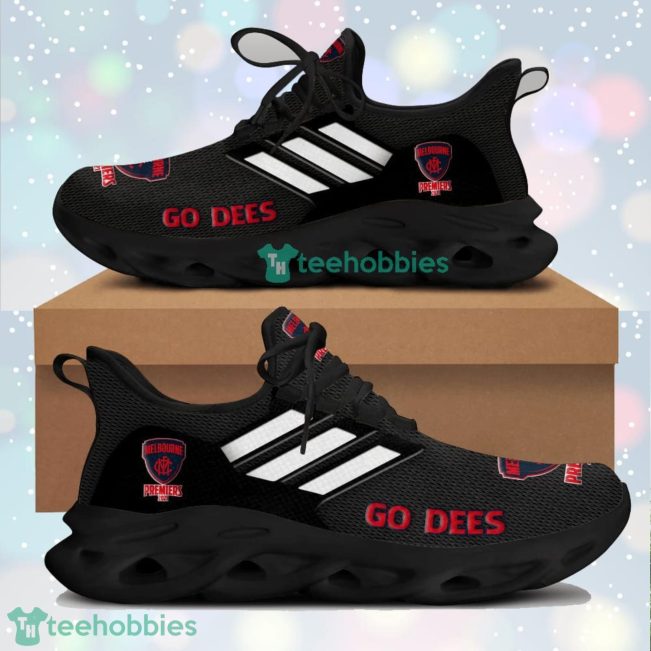 AFL Melbourne Demons Black Striped Max Soul Shoes