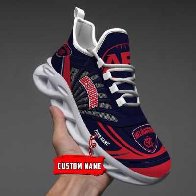 AFL Melbourne Demons Custom Name Max Soul Shoes V2