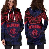 Afl Melbourne Demons Indigenous Blue Red Women Hoodie Dress 1616.jpg - demo10