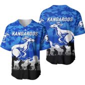 AFL North Melbourne Kangaroos ANZAC Day Baseball Jersey