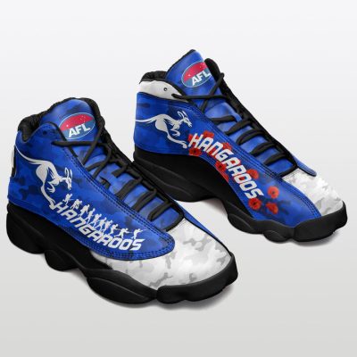 AFL North Melbourne Kangaroos ANZAC - Lest We Forget Air Jordan 13 Shoes