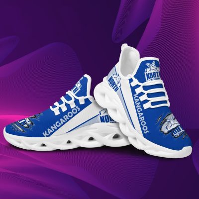 AFL North Melbourne Kangaroos Blue White Max Soul Shoes