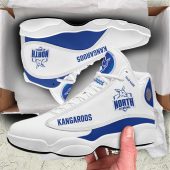 Afl North Melbourne Kangaroos Custom Name Air Jordan 13 Shoes 1545.jpg - demo10