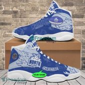 Afl North Melbourne Kangaroos Custom Name Fire Air Jordan 13 Shoes 0125.jpeg - demo10