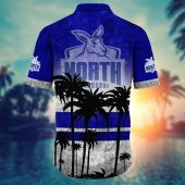 Afl North Melbourne Kangaroos Palm Trees Beach Hawaiian Shirt 0710.jpeg - demo10