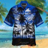 Afl North Melbourne Kangaroos Palm Trees Sunrise Hawaiian Shirt 0746.jpg - demo10