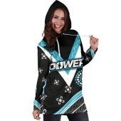 Afl Port Adelaide Aboriginal Black Teal Women Hoodie Dress 1927.jpg - demo10