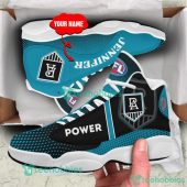 Afl Port Adelaide Custom Name Blue Air Jordan 13 Shoes V2 3540.jpeg - demo10
