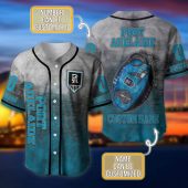 AFL Port Adelaide Custom Name Number Teal Silver Baseball Jersey