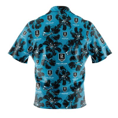 AFL Port Adelaide Floral Hawaiian Shirt V2