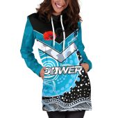 Afl Port Adelaide Lightning Teal Black Women Hoodie Dress 1959.jpg - demo10