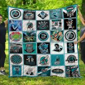 AFL Port Adelaide Power Quilt Blanket V2