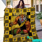 Afl Richmond Tigers Custom Name Mascot Quilt Blanket 5253.jpeg - demo10