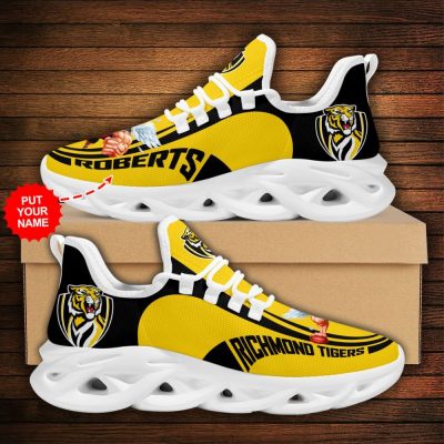 AFL Richmond Tigers Custom Name Max Soul Shoes