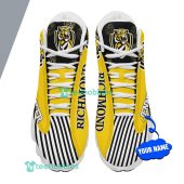Afl Richmond Tigers Custom Name Striped Air Jordan 13 Shoes 0815.jpg - demo10