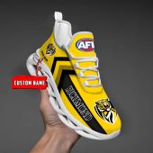 Afl Richmond Tigers Custom Name Yellow Max Soul Shoes 5140.jpg - demo10